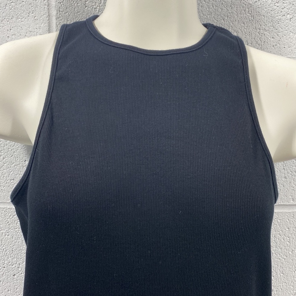 H&M sleeveless stretchy ribbed mini dress - Picture 2 of 8